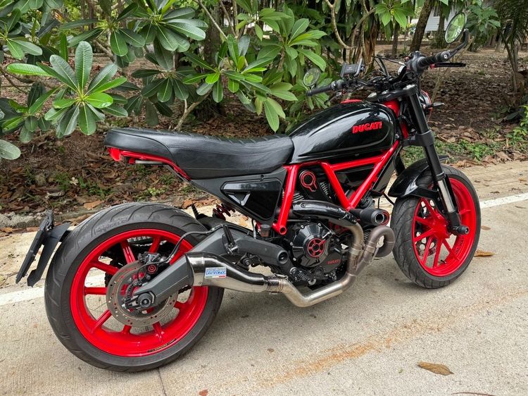Ducati Scrambler ICON Custom (803cc) 2016 — Rawai Phuket — 15,300 km — like new รูปที่ 3