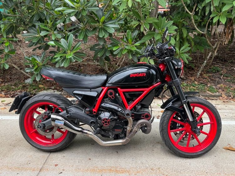 Ducati Scrambler ICON Custom (803cc) 2016 — Rawai Phuket — 15,300 km — like new รูปที่ 5
