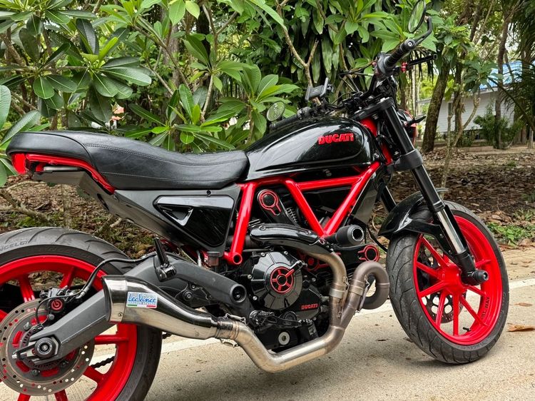 Ducati Scrambler ICON Custom (803cc) 2016 — Rawai Phuket — 15,300 km — like new รูปที่ 6