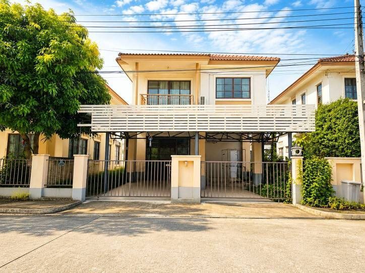 บ้านเดี่ยวหลังใหญ่  โครงการเอโทล บาหลี บีช ทำเลดี ติดถนนใหญ่ เดินทางสะดวก อำเภอเมืองฉะเชิงเทรา 