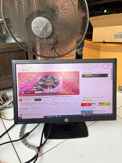  หน้าจอคอมพิวเตอร์ HP P221  LED Backlit ขนาด 21.5 นิ้ว FHD รูปที่ 3