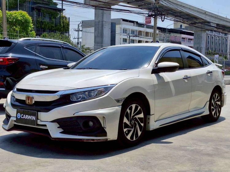รถ Honda Civic 1.8 EL i-VTEC สี ขาว