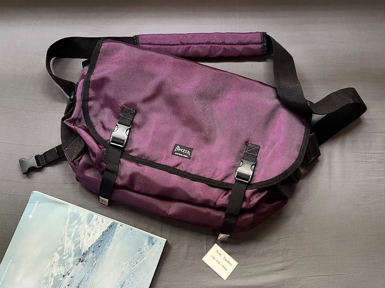 อื่นๆ ผ้า ม่วง กระเป๋าสะพายข้าง Brezza Captain Stag Messenger Bag