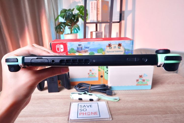 Nintendo Switch V.2 Animal Crossing Edition เครื่องสวย ราคาเพียง 6,900.- มีประกันร้าน 60 วัน รูปที่ 4