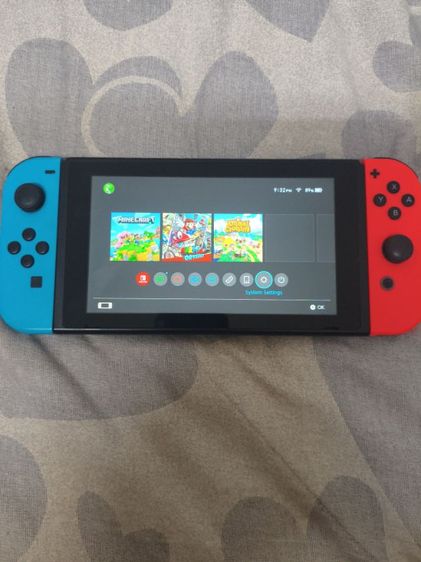 เครื่องเกมส์นินเทนโด เชื่อมต่อไร้สายได้ Nintendo switch V1