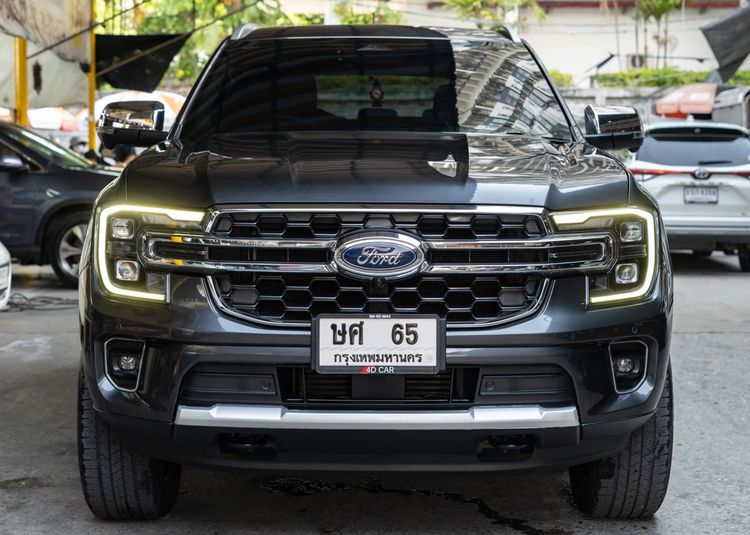 รถ Ford Everest 2.0 Bi-Turbo Titanium+ 4WD สี เทา