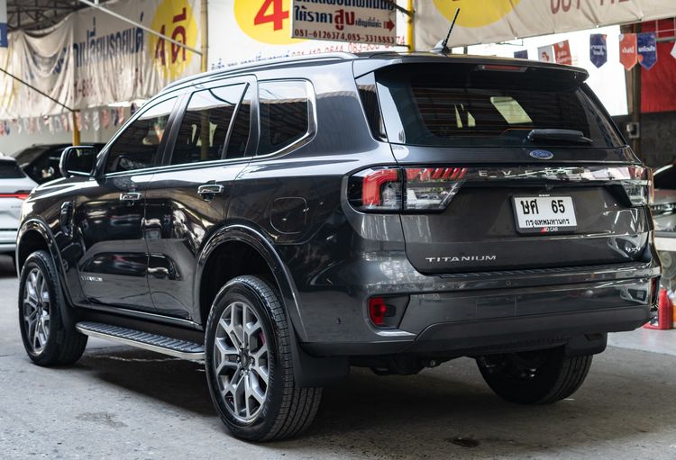 Ford Everest 2023 2.0 Bi-Turbo Titanium+ 4WD Utility-car ดีเซล ไม่ติดแก๊ส เกียร์อัตโนมัติ เทา รูปที่ 3