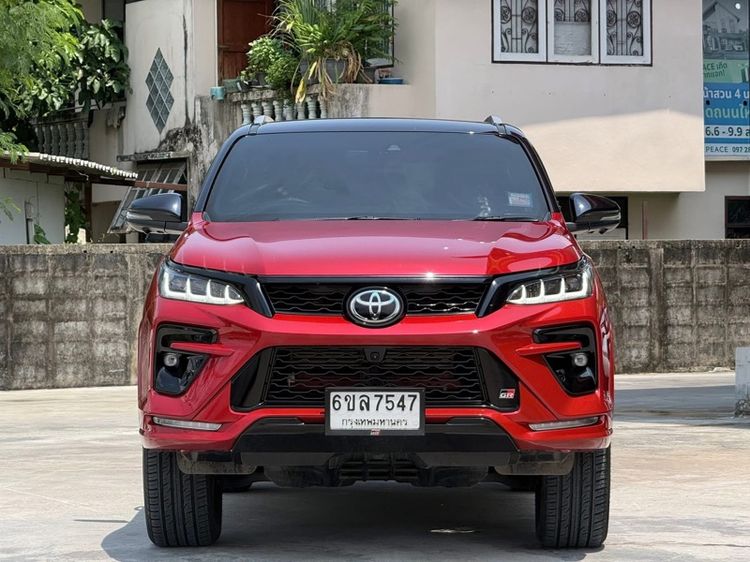 Toyota Fortuner 2025 2.8 GR Sport Sport Black Top 4WD Utility-car ดีเซล ไม่ติดแก๊ส เกียร์อัตโนมัติ แดง รูปที่ 3