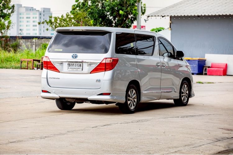 Toyota Alphard 2015 2.4 HV 4WD Van เบนซิน ไม่ติดแก๊ส เกียร์อัตโนมัติ เทา รูปที่ 4