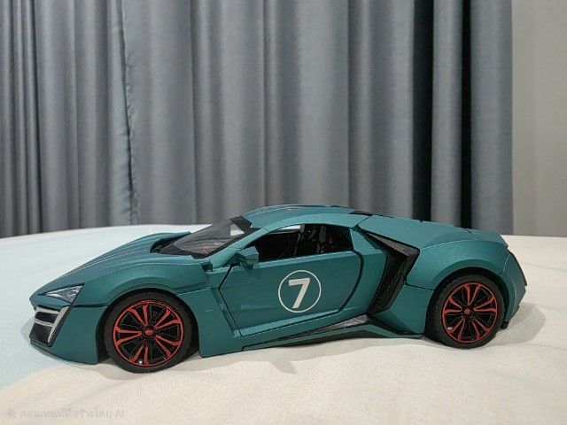 โมเดลรถสะสม โมเดลรถ W Motors Lykan HyperSport