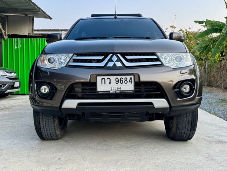 Mitsubishi Pajero Sport 2015 2.5 GT Utility-car ดีเซล ไม่ติดแก๊ส เกียร์อัตโนมัติ น้ำตาล รูปที่ 2