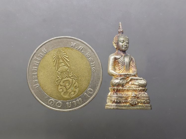 พระกริ่งนิรันตราย ญสส. เนื้อเงิน วัดบวรนิเวศวิหาร ปี2534 พร้อมกล่องเดิม รูปที่ 8