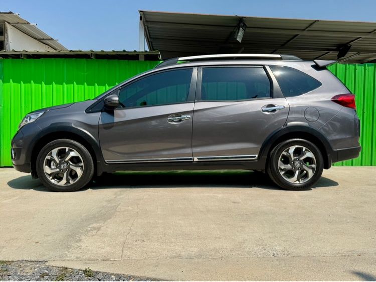 Honda BR-V 2017 1.5 SV Utility-car เบนซิน LPG เกียร์อัตโนมัติ เทา รูปที่ 4