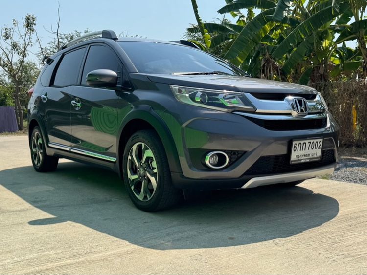 Honda BR-V 2017 1.5 SV Utility-car เบนซิน LPG เกียร์อัตโนมัติ เทา รูปที่ 3