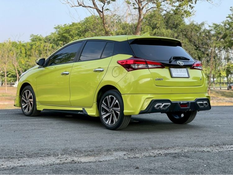 Toyota Yaris 2017 1.2 G Sedan เบนซิน ไม่ติดแก๊ส เกียร์อัตโนมัติ เขียว รูปที่ 4