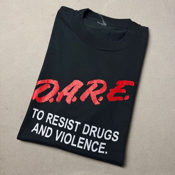 เสื้อยืด 90s D.A.R.E. Size 2XL