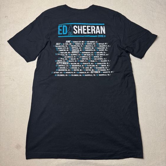 เสื้อยืด Ed Sheeran​ Size M รูปที่ 6
