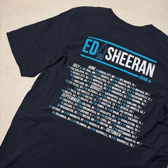 เสื้อยืด Ed Sheeran​ Size M รูปที่ 7