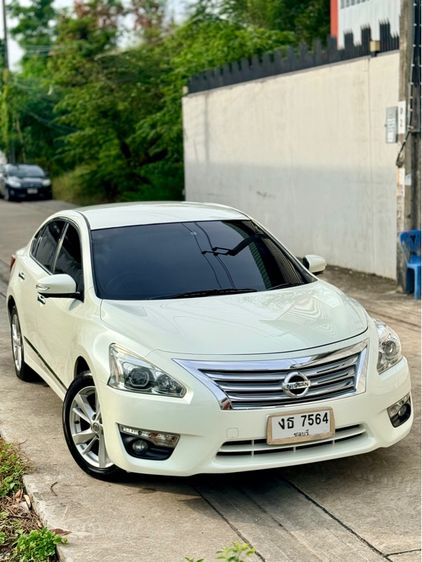 Nissan Teana 2014 2.0 XL Sedan เบนซิน ไม่ติดแก๊ส เกียร์อัตโนมัติ ขาว
