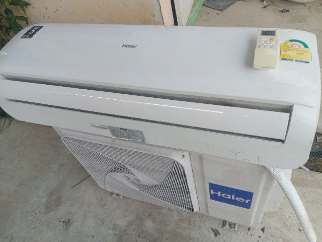 แอร์ haier 18,000 BTU เบอร์ 5 น้ำยา 32 สภาพดีประกันทุกชิ้นส่วน 1 ปีฟรีค่าติดตั้ง