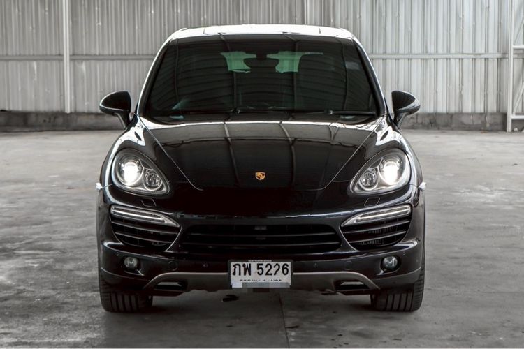 รถ Porsche Cayenne 3.0 Diesel 4WD สี ดำ
