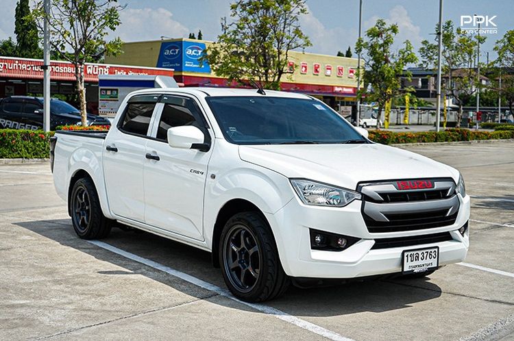 Isuzu D-MAX 2021 1.9 S Pickup ดีเซล ไม่ติดแก๊ส เกียร์อัตโนมัติ ขาว รูปที่ 3