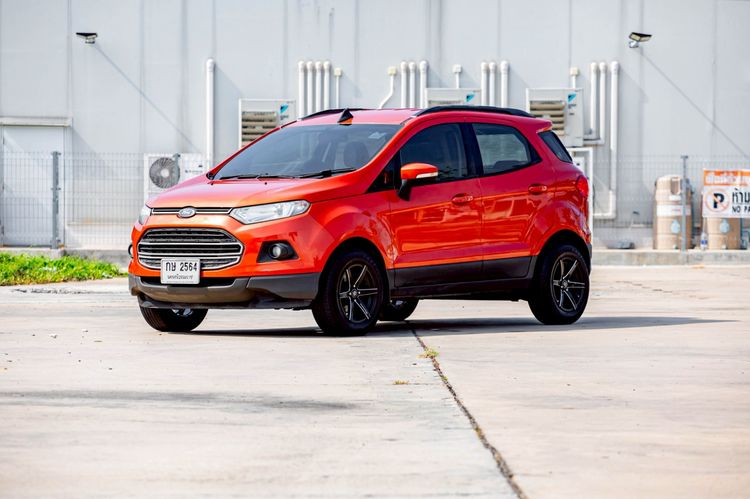 Ford Ecosport 2015 1.5 Titanium Sedan เบนซิน เกียร์อัตโนมัติ ส้ม รูปที่ 3