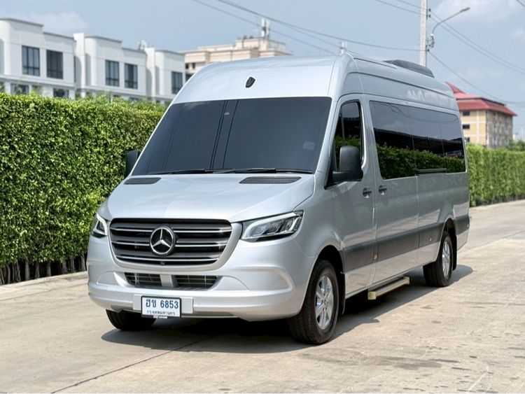 Mercedes-Benz Sprinter 2024 2.0 419 Business Long ดีเซล ไม่ติดแก๊ส เกียร์อัตโนมัติ เทา รูปที่ 2