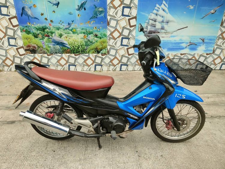 🛵ยังไงก็ขาย WAVE125X ปี 51 เครื่องดี สีสวย สตาร์ทเท้า เล่มชุดโอนครบ+เปลี่ยนถ่ายน้ำมันเครื่องฟรี ส่งฟรี30 ก.ม รูปที่ 3