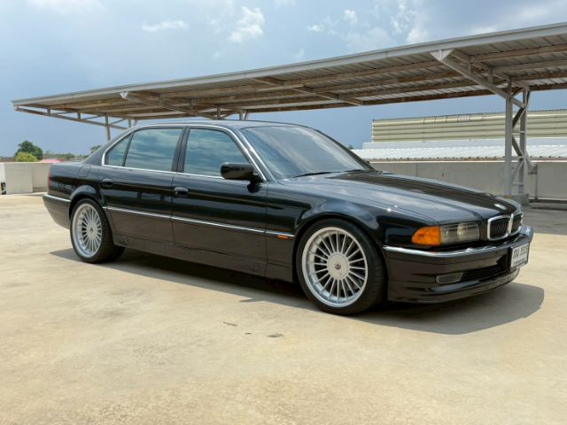 BMW Series 7 1998 740iL Sedan เบนซิน ไม่ติดแก๊ส เกียร์อัตโนมัติ ดำ รูปที่ 3