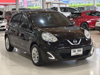 NISSAN MARCH 1.2E AT ออกรถแค่3,000 รถบ้านมือเดียว รถเลขไมล์น้อย