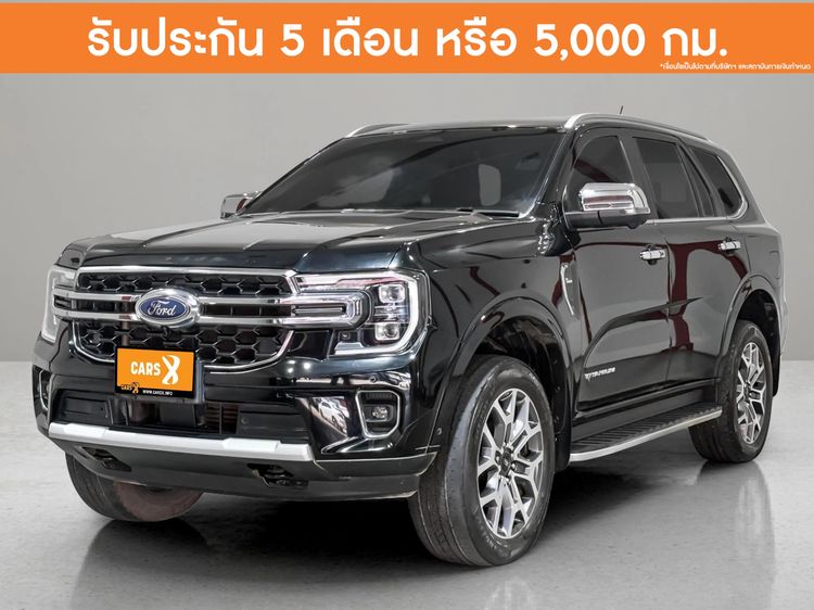 รถ Ford Everest 2.0 Titanium Plus 4WD สี ดำ
