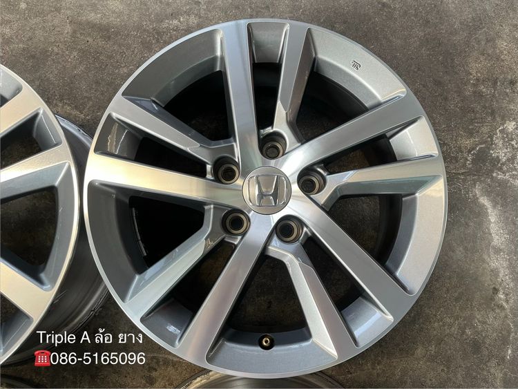 ✨ล้อแม็ก 5รู114✨Honda Civic FE ขอบ 16 เทาหน้าเงา💖สภาพสวย💖 รูปที่ 5