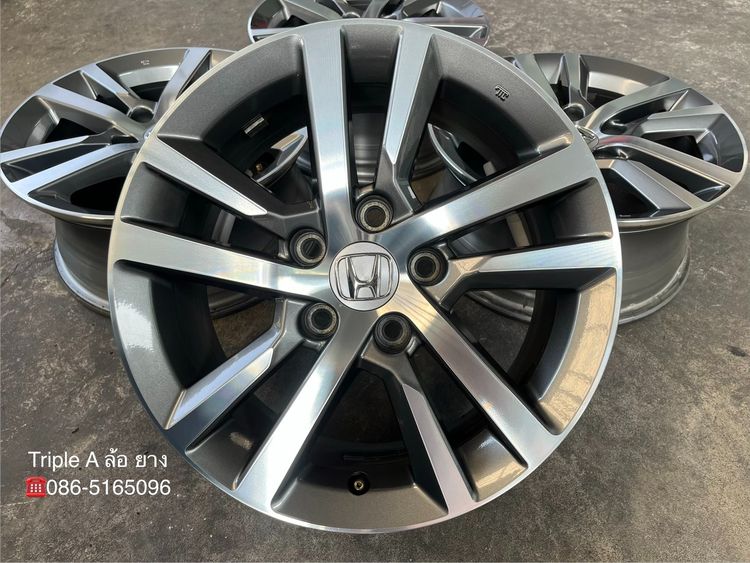 ✨ล้อแม็ก 5รู114✨Honda Civic FE ขอบ 16 เทาหน้าเงา💖สภาพสวย💖 รูปที่ 2