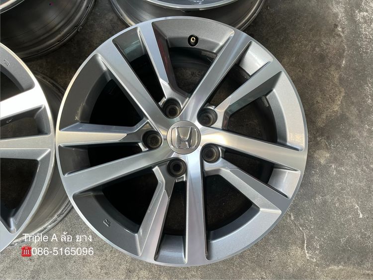 ✨ล้อแม็ก 5รู114✨Honda Civic FE ขอบ 16 เทาหน้าเงา💖สภาพสวย💖 รูปที่ 3