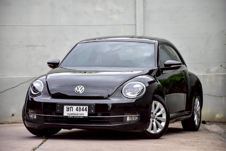 Volkswagen Beetle 2012 1.2 TSi Sedan เบนซิน ไม่ติดแก๊ส เกียร์อัตโนมัติ ดำ