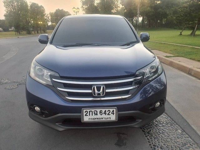 รถ Honda CR-V 2.4 EL 2WD สี น้ำเงิน