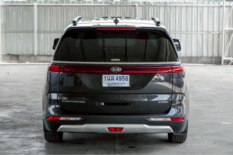 Kia Carnival 2022 2.2 SXL Van ดีเซล ไม่ติดแก๊ส เกียร์อัตโนมัติ ดำ รูปที่ 3