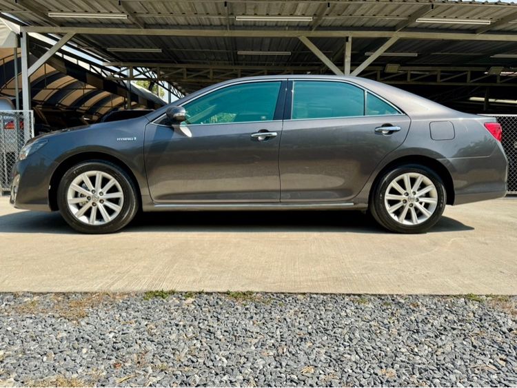 Toyota Camry 2012 2.5 Hybrid Navigator Sedan ไฮบริด ไม่ติดแก๊ส เกียร์อัตโนมัติ เทา รูปที่ 4
