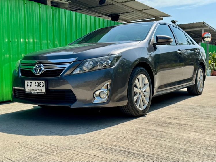 Toyota Camry 2012 2.5 Hybrid Navigator Sedan ไฮบริด ไม่ติดแก๊ส เกียร์อัตโนมัติ เทา