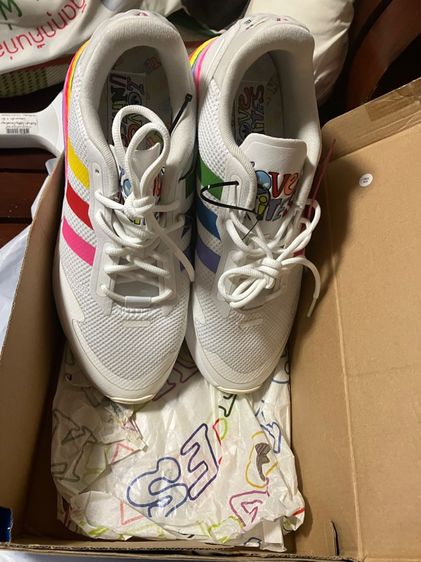 รองเท้า adidas ZX 1K BOOST PRIDE เบอร์ 11 ของใหม่ ยังไม่เคยใส่ 