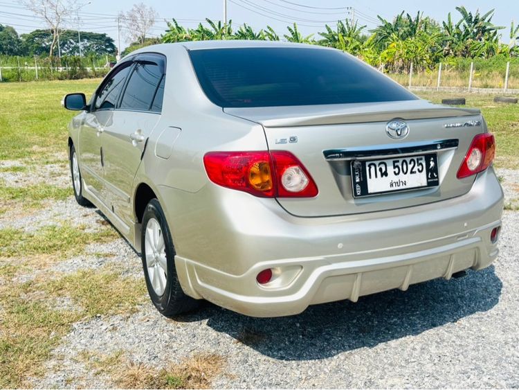 Toyota Altis 2009 1.6 G Sedan เบนซิน ไม่ติดแก๊ส เกียร์อัตโนมัติ บรอนซ์ทอง รูปที่ 2