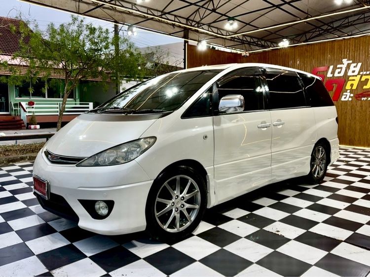 Toyota Estima 2004 2.4 Aeras Utility-car เบนซิน ไม่ติดแก๊ส เกียร์อัตโนมัติ ขาว รูปที่ 2
