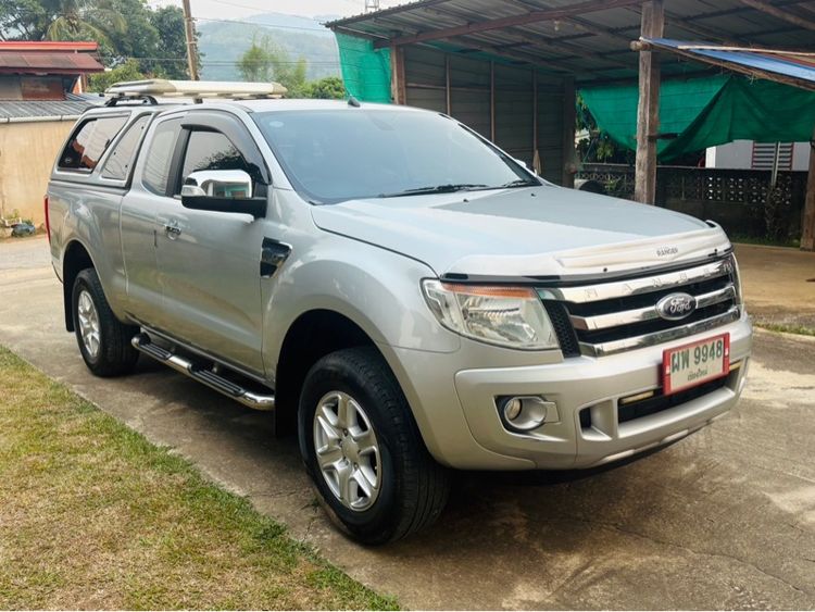 รถ Ford Ranger 2.2 Hi-Rider XLS สี บรอนซ์เงิน