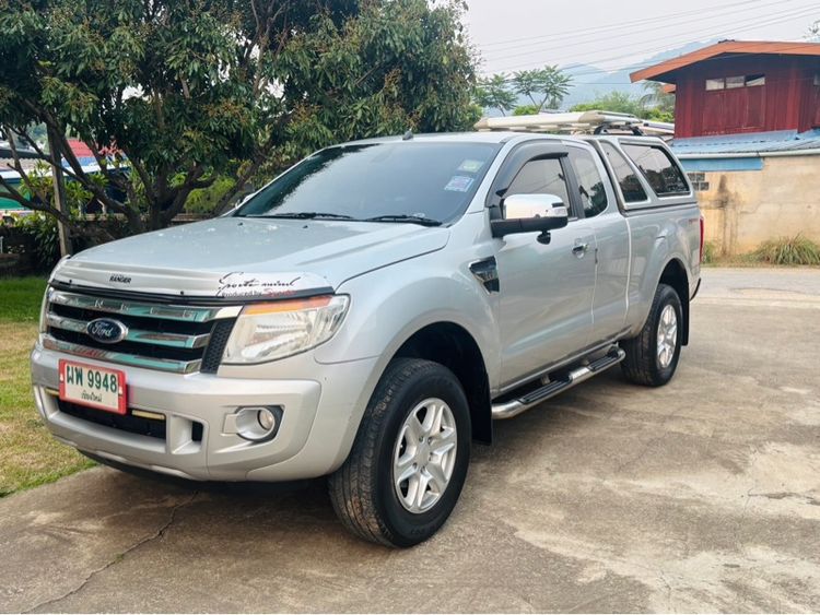 Ford Ranger 2012 2.2 Hi-Rider XLS Pickup ดีเซล ไม่ติดแก๊ส เกียร์ธรรมดา บรอนซ์เงิน รูปที่ 2