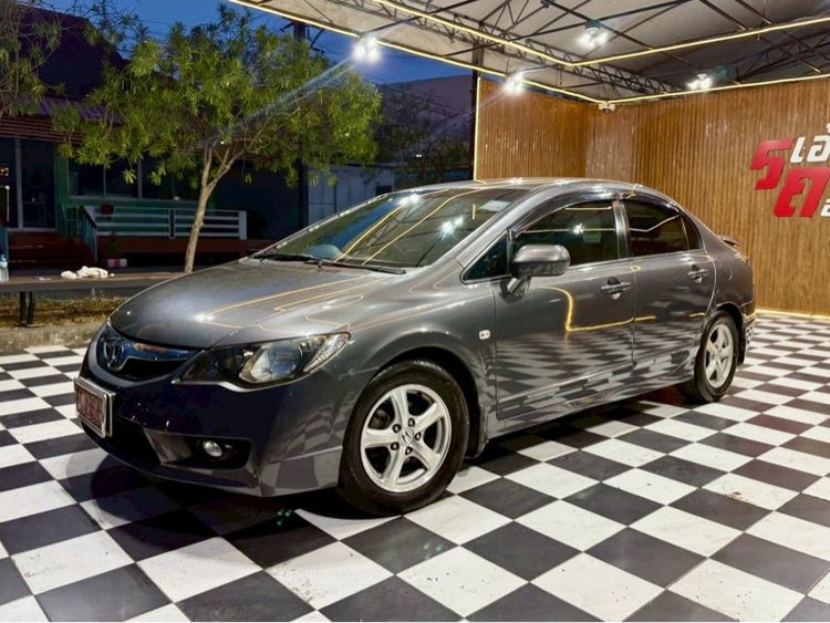Honda Civic 2009 1.8 E i-VTEC Sedan เบนซิน ไม่ติดแก๊ส เกียร์อัตโนมัติ เทา รูปที่ 2