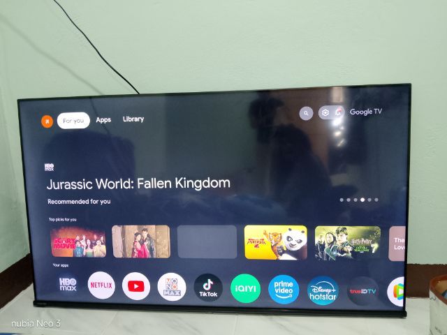 55 นิ้ว สภาพนางฟ้า (ไม่มีขา) Toshiba smart tv 4 k ลำโพงAudio ⚡ของอยู่ภูเก็ต ส่งฟรี⚡ รูปที่ 2