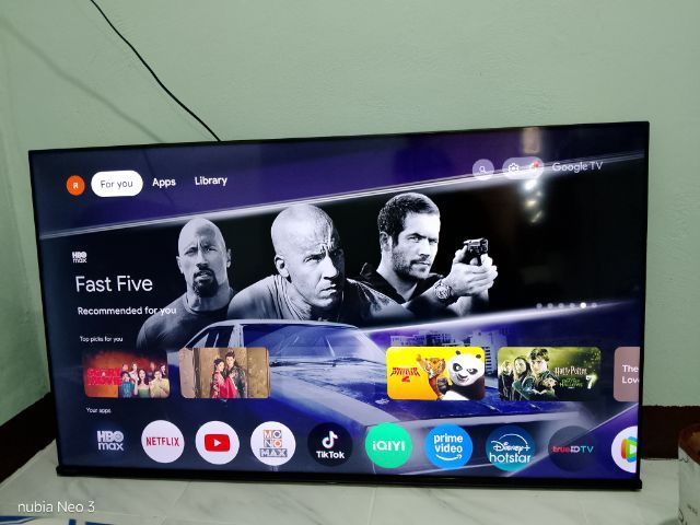 55 นิ้ว สภาพนางฟ้า (ไม่มีขา) Toshiba smart tv 4 k ลำโพงAudio ⚡ของอยู่ภูเก็ต ส่งฟรี⚡ รูปที่ 3