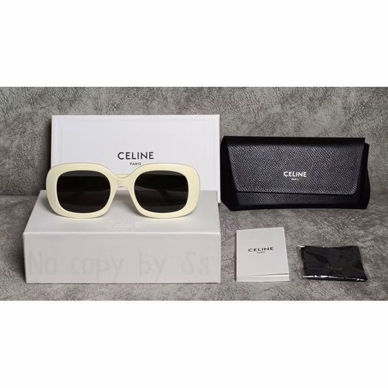Celine triomphe White Sunglasses CL40262U