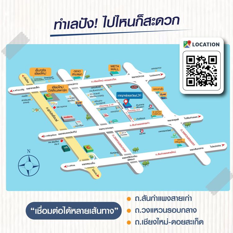 มีบางส่วน 2025 𝙆𝙖𝙧𝙣𝙠𝙖𝙣𝙤𝙠 𝙑𝙞𝙡𝙡𝙚 𝟮𝟲 สันกลาง บ้านกลางเมืองในบรรยากาศสงบ 4 ห้องนอน เติมเต็มทั้งการใช้ชีวิตและการพักผ่อน ใกล้ ม.พายัพ  รูปที่ 4